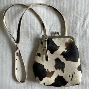 Kina & Tam Cow Print Purse